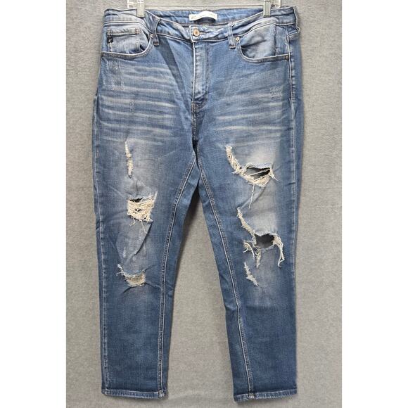 Kancan Distressed Jeans Size 31 - Picture 1 of 5